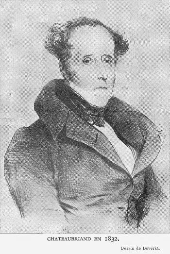 Chateaubriand en 1832
