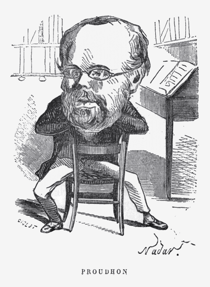Proudhon par Nadar