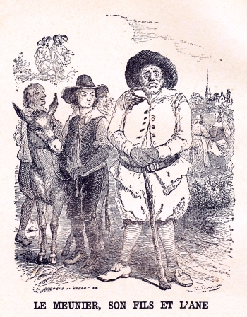 La Fontaine - Le Meunier, son Fils et l'Âne