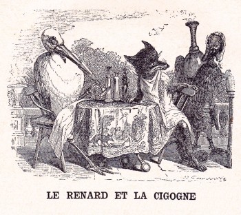 La Fontaine - Le Renard et la Cigogne