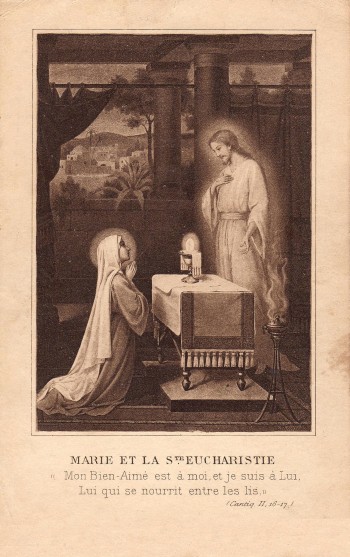 Marie et la Sainte Eucharistie